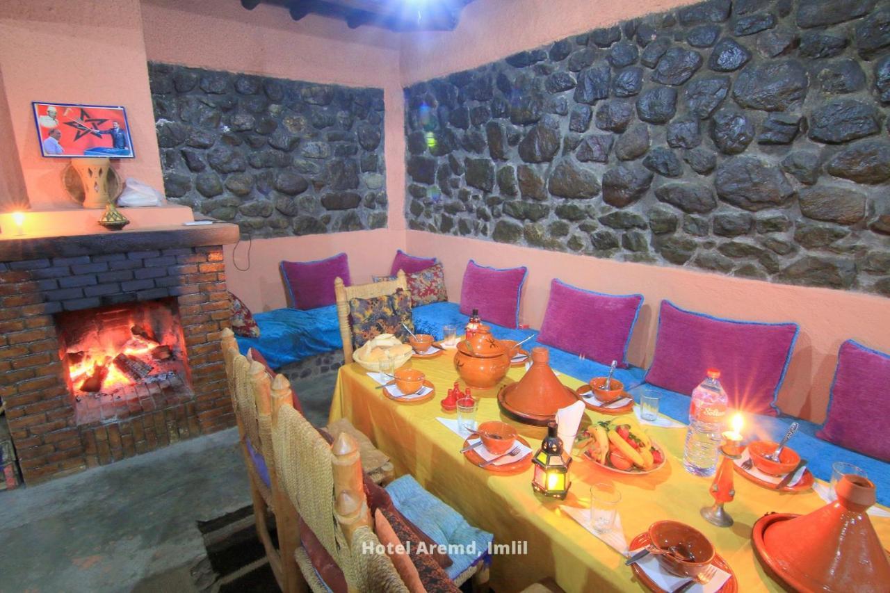 Hotel Aremd - Aroumd Imlil Route Du Toubkal Экстерьер фото