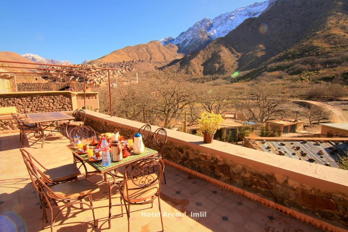 Hotel Aremd - Aroumd Imlil Route Du Toubkal Экстерьер фото
