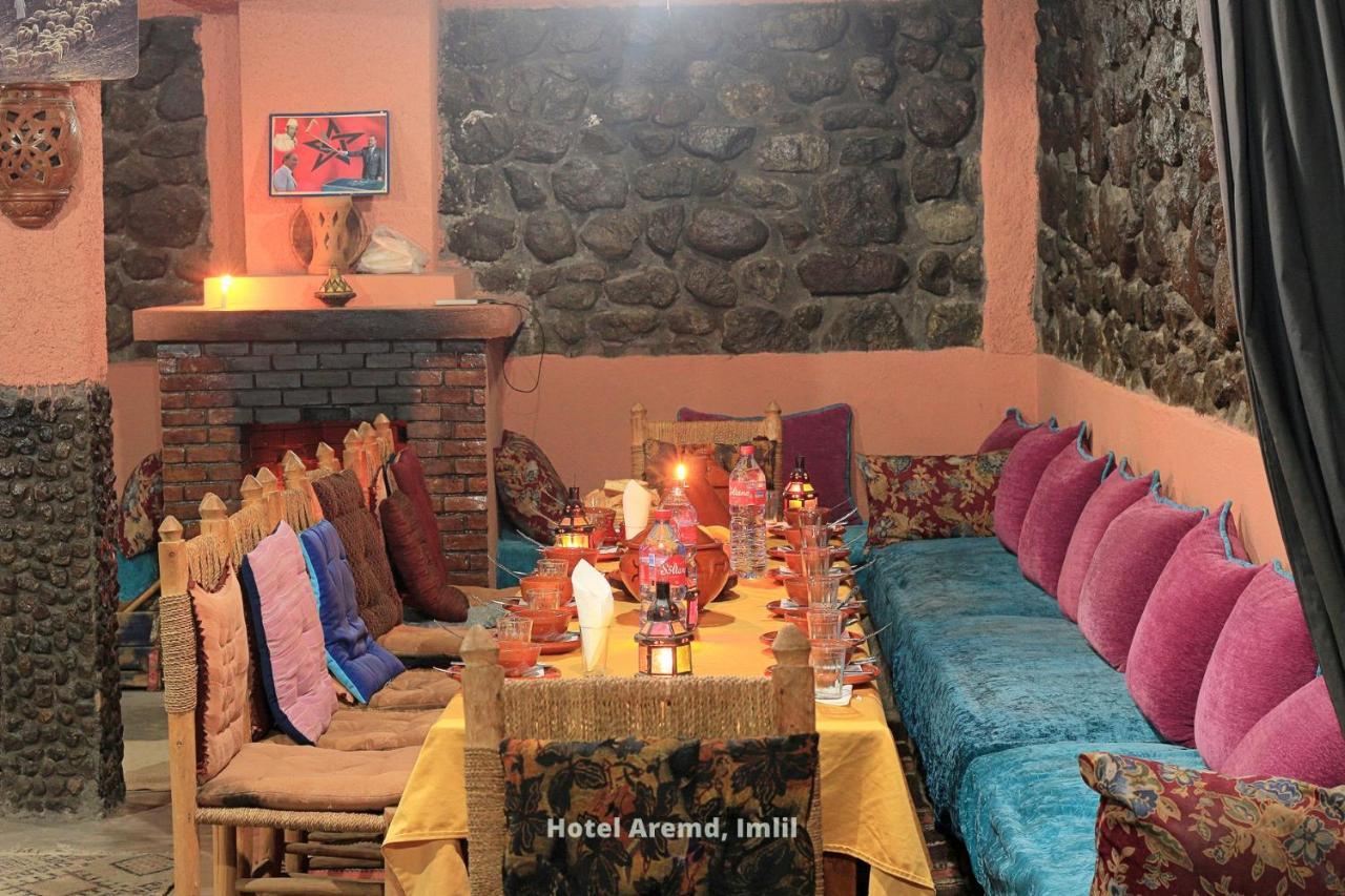 Hotel Aremd - Aroumd Imlil Route Du Toubkal Экстерьер фото