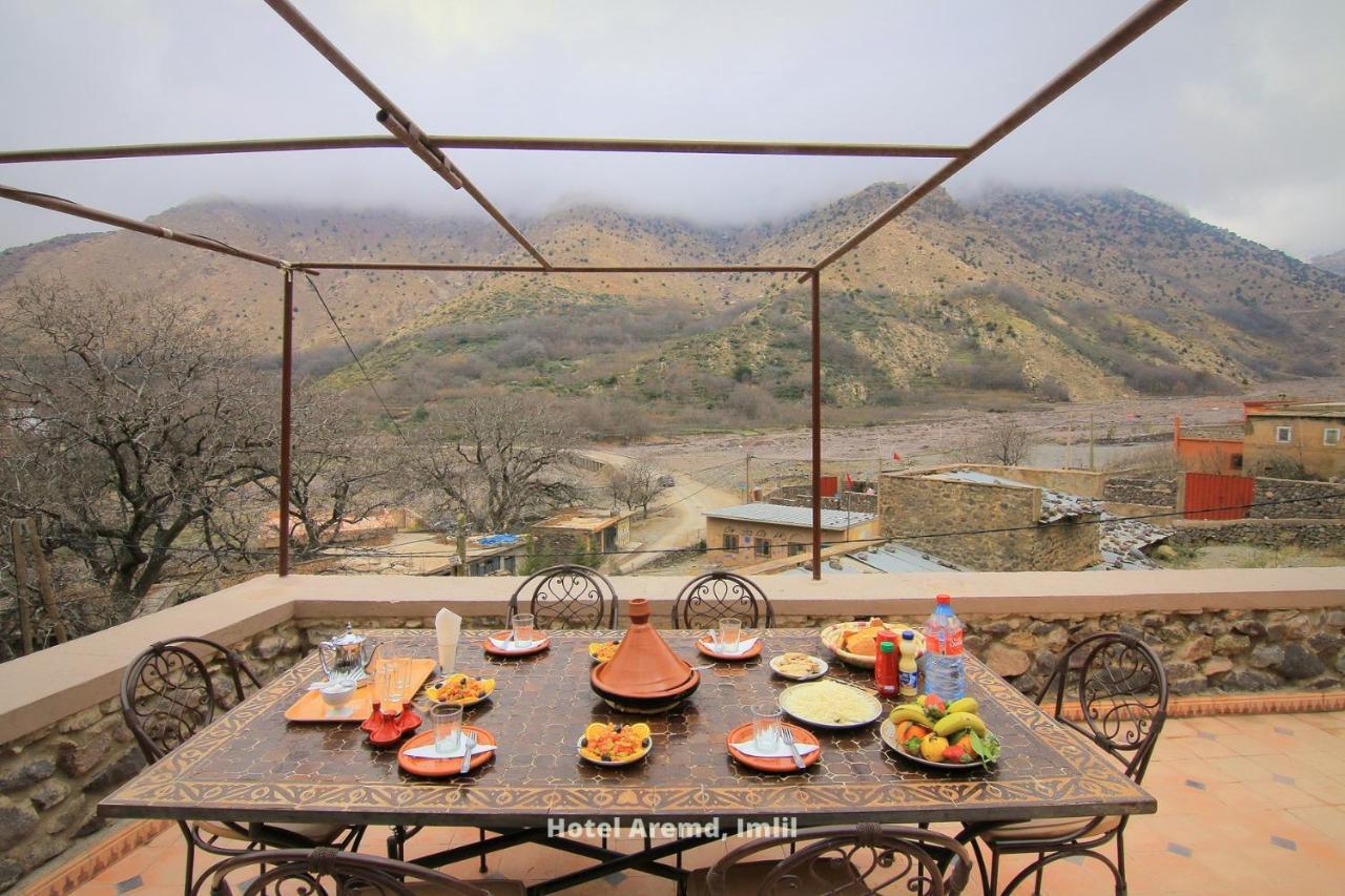 Hotel Aremd - Aroumd Imlil Route Du Toubkal Экстерьер фото