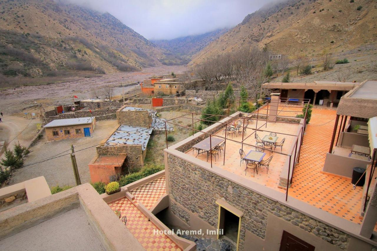 Hotel Aremd - Aroumd Imlil Route Du Toubkal Экстерьер фото