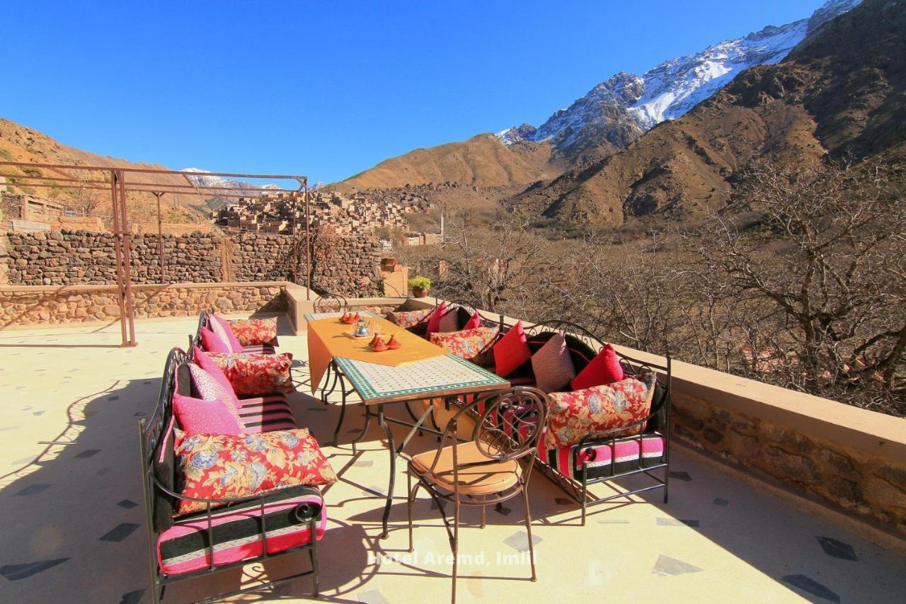 Hotel Aremd - Aroumd Imlil Route Du Toubkal Экстерьер фото