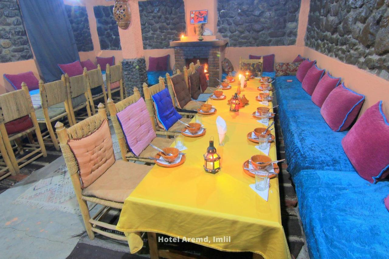 Hotel Aremd - Aroumd Imlil Route Du Toubkal Экстерьер фото