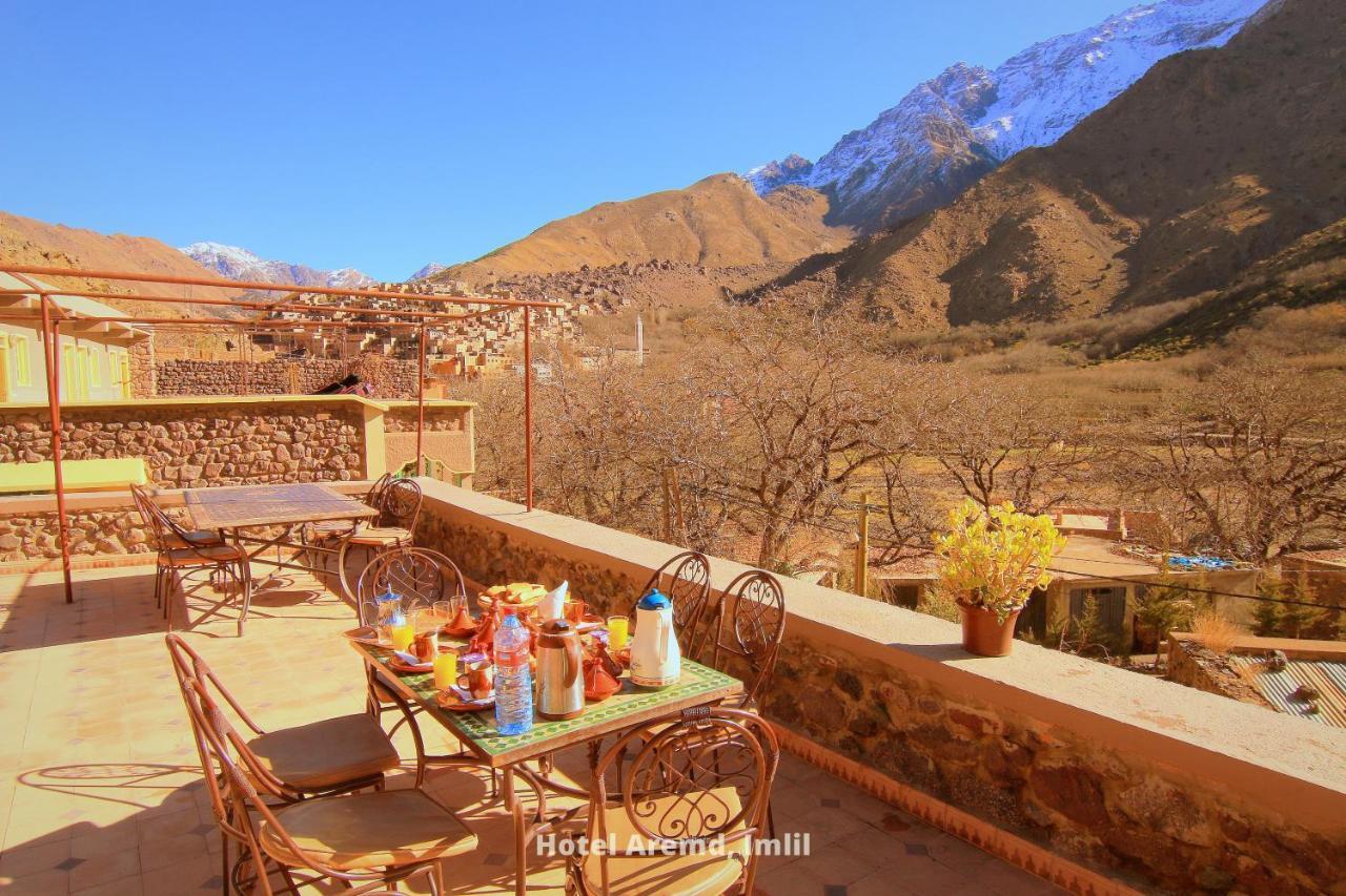 Hotel Aremd - Aroumd Imlil Route Du Toubkal Экстерьер фото